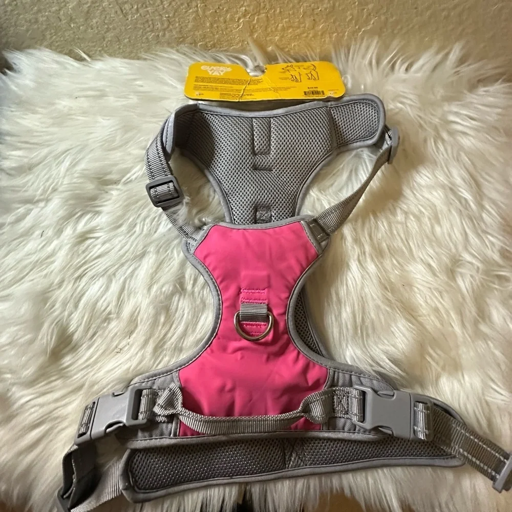 💙3/$20 Pink and Gray Dog Harness